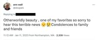 A fan expresses his grief (Image via Twitter/ @shopshi)